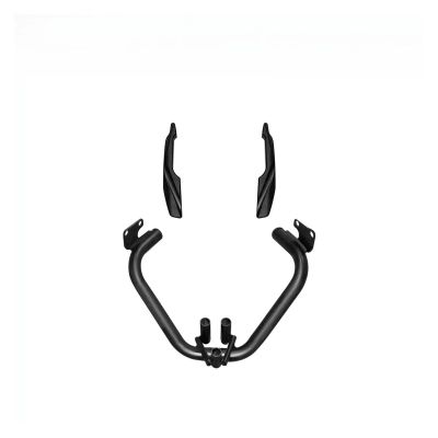 Aluminum Alloy Tail Wing Carbon Steel Handrail Rear Tail Rack Fixed Wind Wing Suitable for CFMOTO for 450SR/450SRS/450NK