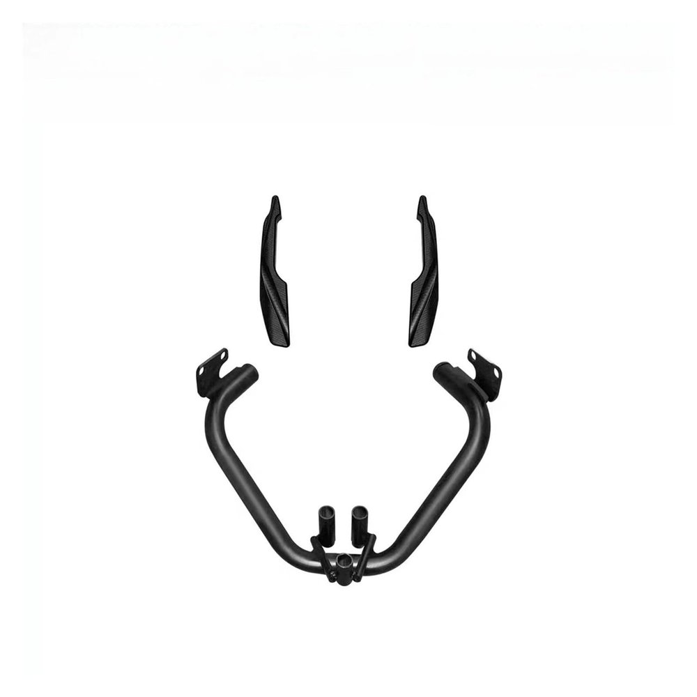Aluminum Alloy Tail Wing Carbon Steel Handrail Rear Tail Rack Fixed Wind Wing Suitable for CFMOTO for 450SR/450SRS/450NK