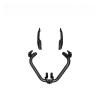 Aluminum Alloy Tail Wing Carbon Steel Handrail Rear Tail Rack Fixed Wind Wing Suitable for CFMOTO for 450SR/450SRS/450NK view 1
