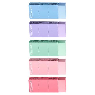 20pcs Eraser Set Fruit Shaped Design Pencil Specific Component Collects Debris Efficient School Use Without Stationery Eraser
