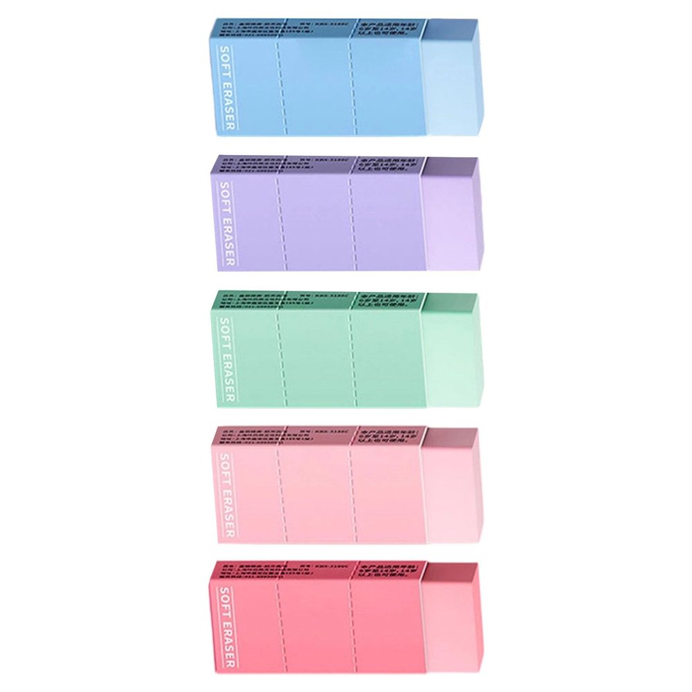 20pcs Eraser Set Fruit Shaped Design Pencil Specific Component Collects Debris Efficient School Use Without Stationery Eraser