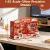 Rolife Chocolate Shop DIY Miniature House Kit view 3