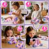 Design and Drill Toy - Toddler Tool Set with Drill & Toolbox, Create And Design Drill Kit Stem Toys for Kids Ages 3-6, Toddler Building Educational Construction Toy for 3-6 Year Old Girl (PINK) view 4