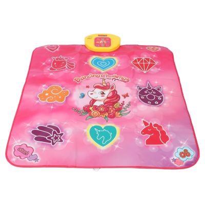 RiToEasysports Electronic Dance Mat, Multifunctional Touch Sensitive Music Dance Pad for Kids Adults, with Premium PE PP ABS Material for Home School Use