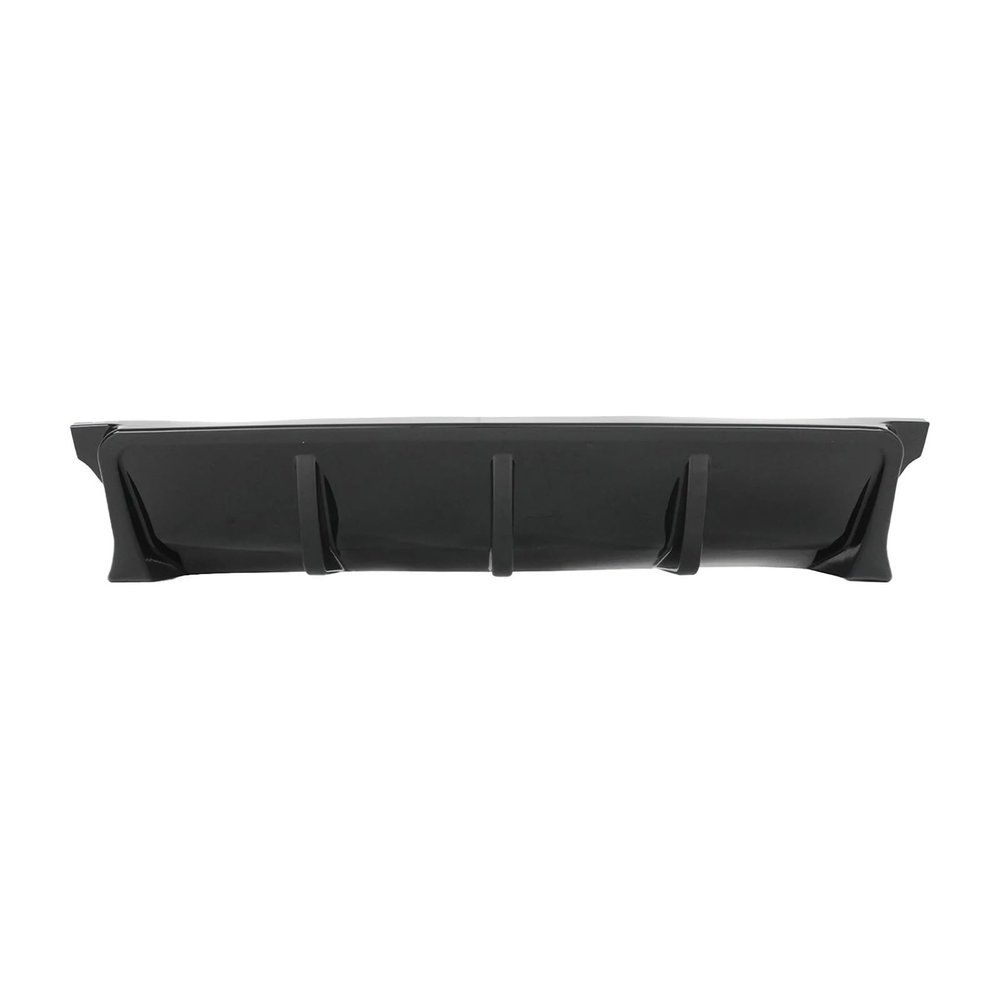 A Set Rear Bumper Diffuser for Chevrolet Camaro SS 2016-2018 Quad Exhaust Spoiler Splitter Car Accessories ABS Plastic(Glossy Black)