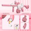 2026 New Electric Water Gun, 32FT Long Range, 2 Water Tanks & 2 Batteries, Summer Outdoor Beach Pool Toy, Perfect Water Fighting Gift for Kids Adults (Pink) view 4