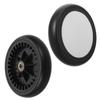 HOOTNEE Stroller Rear Wheels Replacement Pair Rubber Rear Wheel Assembly for Pushchair and Pram for DIY Maintenance and Smooth Maneuvering view 1