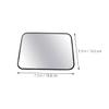BESPORTBLE Car Mirror for Rear View, Shatterproof Safety Rear Facing Interior Mirror, Wide Angle 18.8x13.5cm for Car Seats view 2