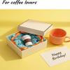 3D Printed Coffee Spill, Funny Pouring Coffee Spiral Toy,Expandable Pull Twist Desk Gadget,Cool Dual Motion Twisty Pint Keychain Novelty Prank Gift for Adults Teens(1pc) view 3