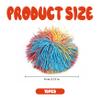 15 PCS Sensory Balls 3 Inch Creative Fun Toy Stringy Balls Soft Rainbow Tactile Sensory Toys Eco-Friendly for Children Stress and Anxiety Relief view 2