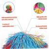 15 PCS Sensory Balls 3 Inch Creative Fun Toy Stringy Balls Soft Rainbow Tactile Sensory Toys Eco-Friendly for Children Stress and Anxiety Relief view 4