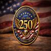 250th Anniversary USA Challenge Coin 17762026, American Independence Commemorative Coin, Patriotic Military Style Collectible Coin, Veteran Gift, USA 250 Years Token (Front+Back Side) view 3