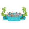 Omquot Table Dinosaur Battle Game, Hand Eye Coordination Punishment Disk Kids Dinosaur Game Battle Toy for Daily for 2 Players view 1
