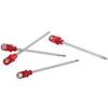 RC Shock Shafts with Rod Ends, Steel 130mm, 4pcs Red for TRAXXA 1/5 X - MAXX Truck - Durable Upgrade, Precision Machining, Enhanced Control Performance (Red) view 4