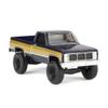 1/64 Lifted 1987 GMC K2500 High Sierra Pickup Truck, Stone Blue Metallic & Gold Dealer Exclusive by Greenlight Collectibles, 51669-A view 2