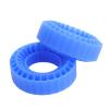 RiToEasysports 2pcs Silicone Tire Inserts, Water Proof Tearproof Wearproof for 1.0in RC Tires, with Dual Layer Hollow Structure for Enhanced Stability and Traction (Blue) view 4