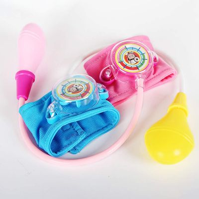 Omquot Simulation Toy, Educational Simulation Stethoscope Toy Cultivates Learning Movement for Baby (Pink)