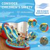 GarveeLife 23 FT Inflatable Water Slide Park, Inflatable Water Bounce House,Jumping Castle with Slide, Water Squirter, Jumping, Climbing Wall for Kids Outdoor, Blow Up Water Slides for Backyard view 4