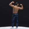 Bffcnl 4Pcs 1:87 Mini Hiking Climbing Figure People Micro Landscape Railway Accessories, as the Picture view 4