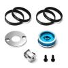 RC car Components Compatible with Tamiya for TT02 for TT-02 1/10 RC Car Upgrade Parts Low Noise Belt Drive 16T 40T Transmission Gears System view 1