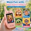 Video Walkie Talkies for Kids 2 Pack with Camera & Screen, Rechargeable Long Range Two-Way Radios with Live Video Chat, Voice Changer & Private Connection, Gifts for Boys Girls Ages 3-12 view 2