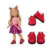 3 Pairs Doll Shoes Fits 14.5 Inch Doll American Wellie Wishers Doll Accessories, 14.5 Inch Doll Accessories Pair with 14.5 in Wellie Wishers Doll Clothes view 4