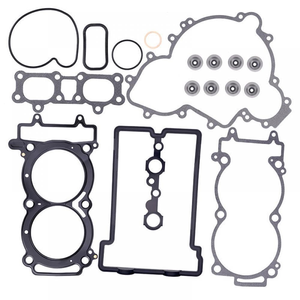 Gasket Kit Motorcycle Replacement Part for Cylinder Clutch Engine Cover Compatible with RC 200 RC200 2014-2017