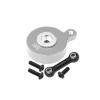 Aluminum 7075 Direct Mount Servo Saver (23T Spline) with Fix Link for AR-RMA 1/8 for Mo-jave 4S(Silver) view 1