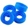 4Pcs 1.3 inch Rubber Tires Silicone Insert Foam for Axial SCX24 1/24 TRX-4M 1/18 RC Crawler Car Upgrade Accessories Part(Red) view 4