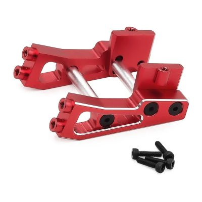 RC Car Toys For Arrma For Typhon For Grom 223S For BLX For Typhon For Grom Mega 1/14 Metal Rear Wing Mount Set RC Upgrade Parts Accessories(Red)