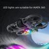Avata 360 Color-Changing Night Light Landing Gear for DJI Avata 360, Night Lighting/Increase Height Rechargeable LED Night Flying Lights for DJI Avata360 Drone Accessories view 2