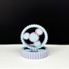 2Pcs Fidget Toys Adults Fidgets Spinner Autism Sensory Pack Gear Sensory Rings for Anxiety Cool Gadgets for Teens and Adults ADHD Silent Stress Relief Office Desk Toy -Spinners-Gear view 2