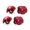 Rc Toys Repair Parts For Arrma 1/7 1/8 RC Car Upgrade Parts Accessories 4pcs Metal Shock Cap Protector Absorber Protection Cover AR330492(Red) view 1