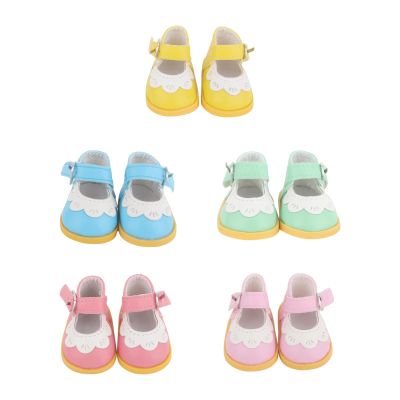 5 Pairs of 14.5 in Doll Shoes, Fits 14.5 Inch Doll American Wellie Wishers Wellie Wishers Doll Accessories 5 Colors 14.5 Doll Accessories