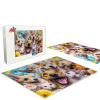 1000 Piece Wooden Jigsaw Puzzle for Adults Happy Animals & Active Mind Dog Home Decor Art Piece Hand-Eye Coordination Activity for Family & Friend Gathering view 3
