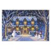 Christmas Puzzle Jigsaw Puzzle 1000 Pieces for Adults, 20"x30" Large Puzzle Winter Snowman Decoration for Family Party Holiday - Each Piece is Unique view 3