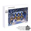 Christmas Puzzle Jigsaw Puzzle 1000 Pieces for Adults, 20"x30" Large Puzzle Winter Snowman Decoration for Family Party Holiday - Each Piece is Unique view 4