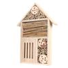 Eboxer Wooden House EcoFriendly Shelter Nesting Box for Garden Outdoor Observation for Kids Candlenut Wood 13.6x10.0x1.6in (A) view 1