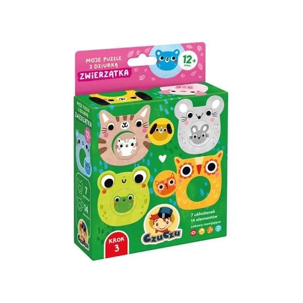 CzuCzu My Puzzles with a hole Animals