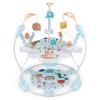 INFANS Baby Activity Center, 3 in 1 Play Center Jumpers and Bouncers with Music, Lights, Interactive Toys, 360Rotating Seat, Adjustable Heights, Exersaucer Learning Toys for 6-12 Months (Light Blue) view 1