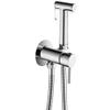 GenSDH Chrome Bidet Sprayer for Toilet,Full Pressure Leakproof Cloth Diaper for Baby,Bathroom Brass Handheld Set view 1