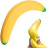 18in Giant Banana Squishy - 2026 New Giant Jumbo Big Cute Realistic Banana Stress Ball, Soft Squishys Slow Rising Stress Ball for Anxiety Stress Party Favors view 1