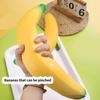 18in Giant Banana Squishy - 2026 New Giant Jumbo Big Cute Realistic Banana Stress Ball, Soft Squishys Slow Rising Stress Ball for Anxiety Stress Party Favors view 3