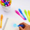 YUBAGOWU 30pieces Invisible Ink Pen with UV Black Light Secret Spy Pens Magic Disappearing Ink Markers Classroom Prizes ,Goodie Bag Stuffers Party Favors for kids (30 pieces) view 4