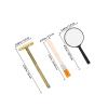 FRCOLOR 1 Set of Digging Hammer Chisel Brush Archaeological Excavation Tools Kids Digging Kit view 2