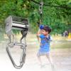 slacklines Roller Kit Kids Nenja Slide Attachment, Outdoor ziplines Conversion Tool | Smooth Glide Pulley System, Easy Install for Backyard Adventure Play Training Use view 3