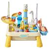 Interactive Water Table, Sensory Activity Station, 18.11x11.02x11.81 Inches Play Tables with Built-In Pump, Outdoor Water Table with Durable Material, Kids Tables Fun Design, Waters Toy for Boys Girls view 1