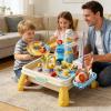 Interactive Water Table, Sensory Activity Station, 18.11x11.02x11.81 Inches Play Tables with Built-In Pump, Outdoor Water Table with Durable Material, Kids Tables Fun Design, Waters Toy for Boys Girls view 2