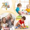 Interactive Water Table, Sensory Activity Station, 18.11x11.02x11.81 Inches Play Tables with Built-In Pump, Outdoor Water Table with Durable Material, Kids Tables Fun Design, Waters Toy for Boys Girls view 4