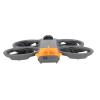 Drone Flight Tail for DJI AVATA 360, Aerodynamic Flying Tail Fin Balance Stabilizing Flight Tail Wing Compatible with DJI Avata 360 Drone Accessories (Orange) view 4